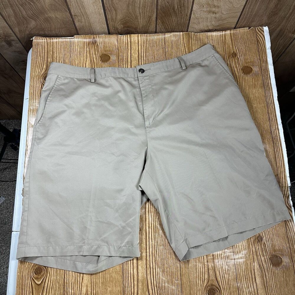 Adidas Climalite Golf‎ Shorts Mens 40 Khaki Performance Lightweight Casual Golf
